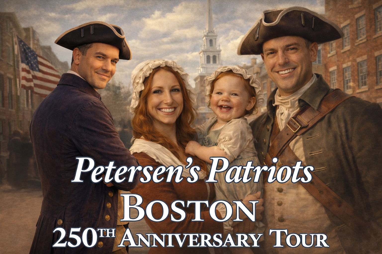 Petersen's Patriots Boston 250th Anniversary Tour - 1 Person