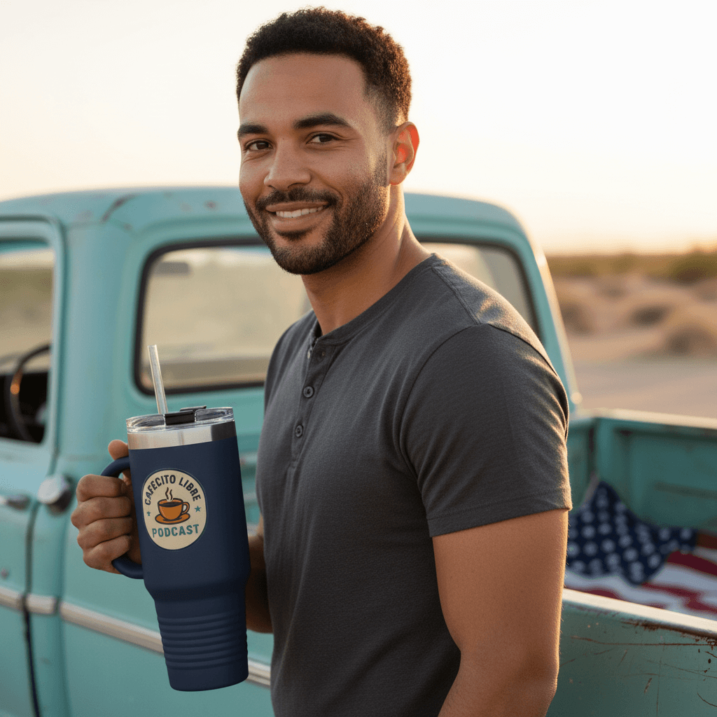 Cafecito Libre 40oz Tumbler - 4LibertyShop.com