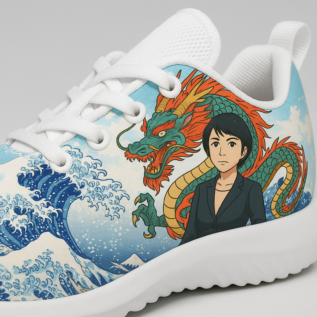 Iron Lady of Japan - Sanae Takaichi Women's Shoes | Premium Japanese Heritage Footwear - 4LibertyShop.com