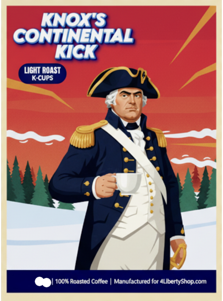 Knox's Continental Kick K-Cups - Founding Flavors Coffee - 4LibertyShop.com