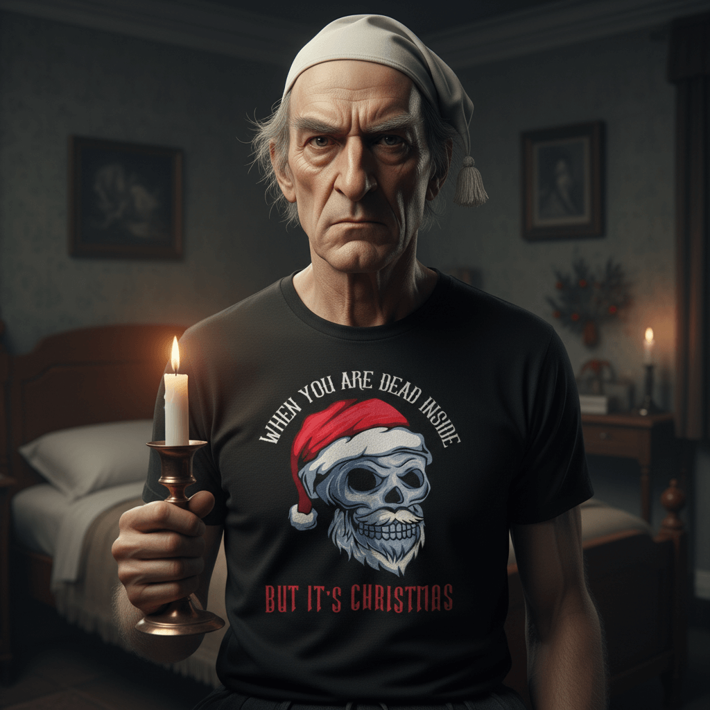 "Dead Inside, But It's Christmas" T-Shirt - 4LibertyShop.com