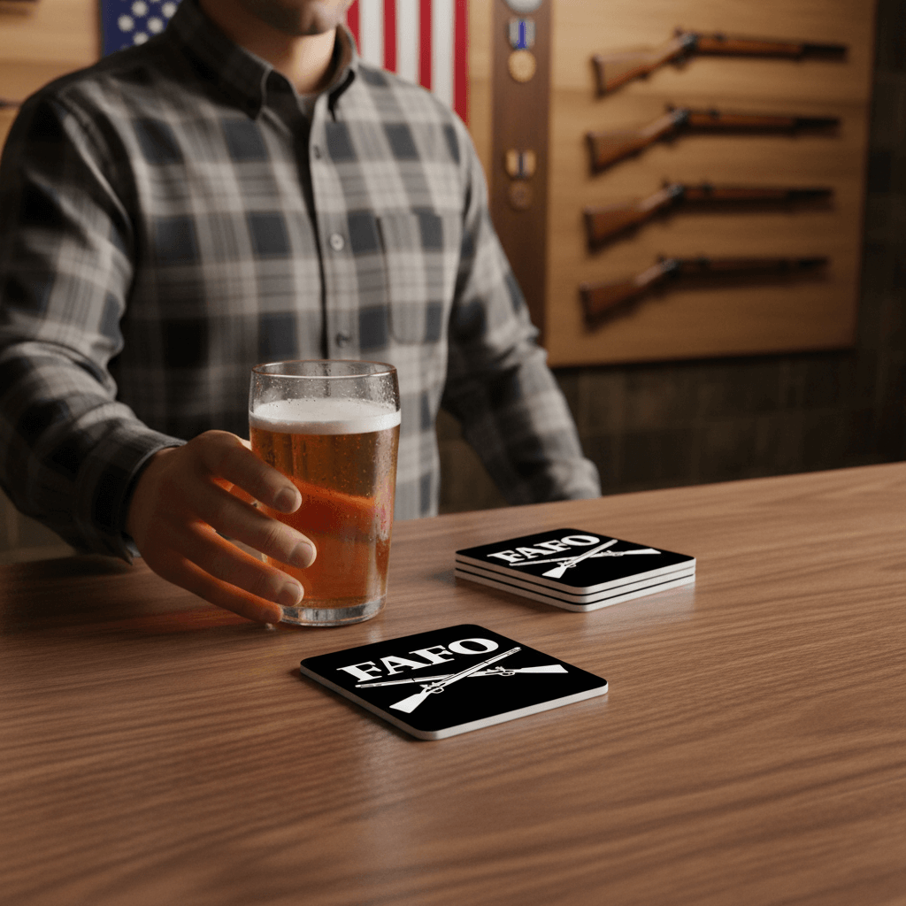 FAFO Heritage Coaster Set - 4LibertyShop.com