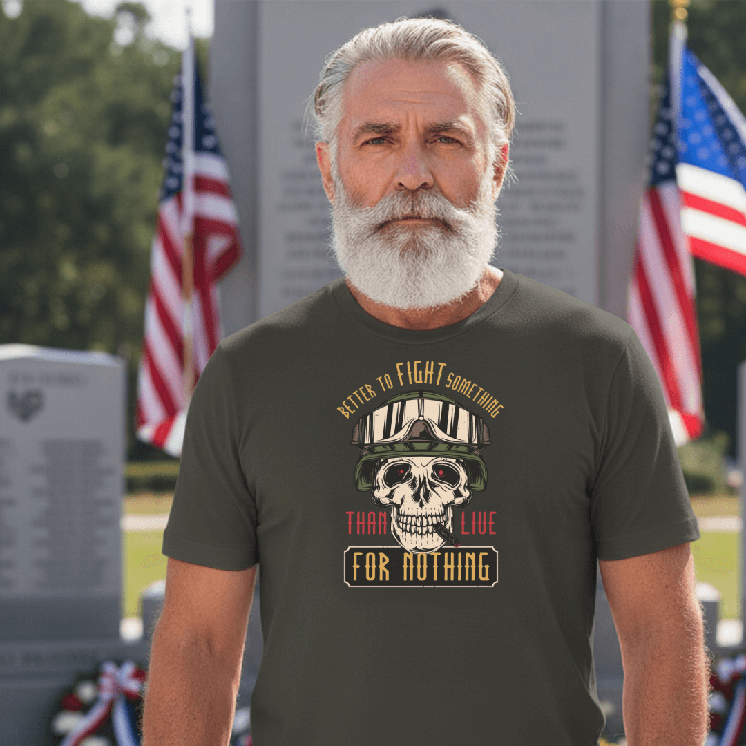 Walton & Johnson: Fight Something T-Shirt - 4LibertyShop.com