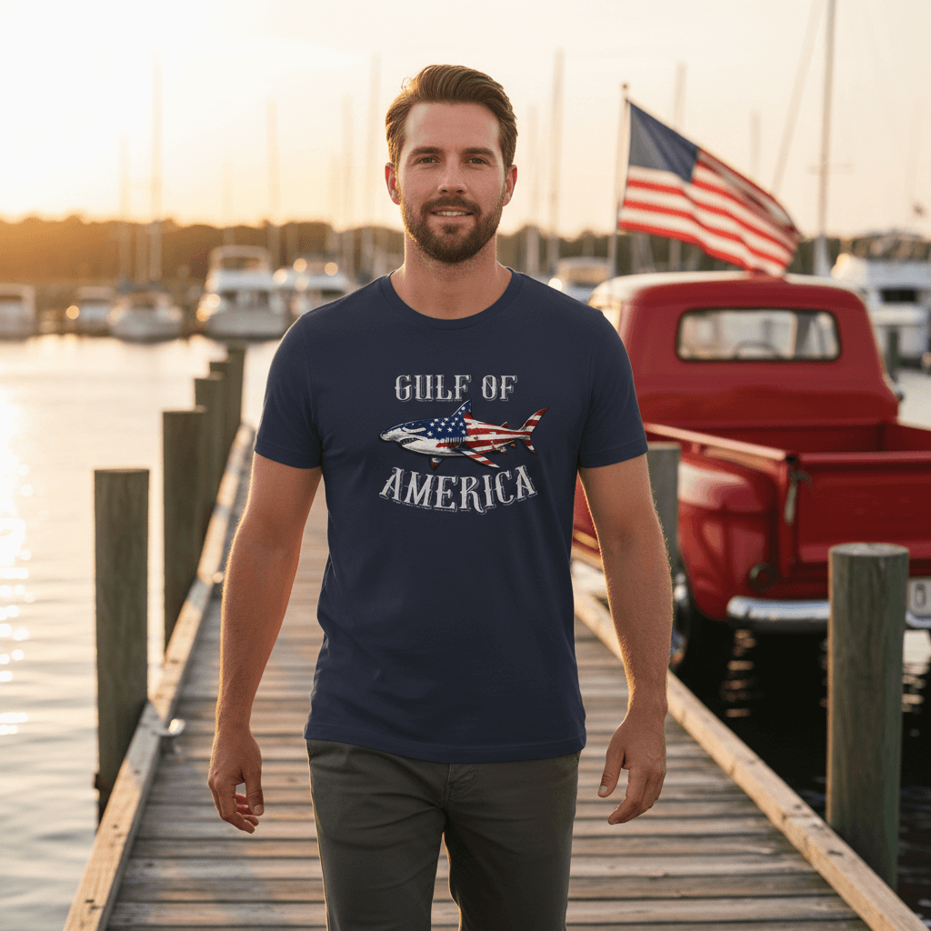 Gulf of America Hammerhead T-Shirt - 4LibertyShop.com