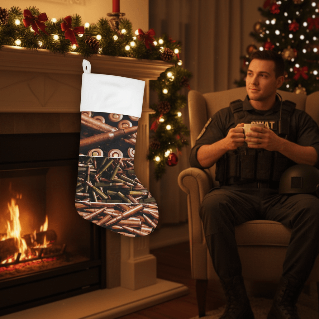 Gun Ammo Holiday Stocking - 4LibertyShop.com