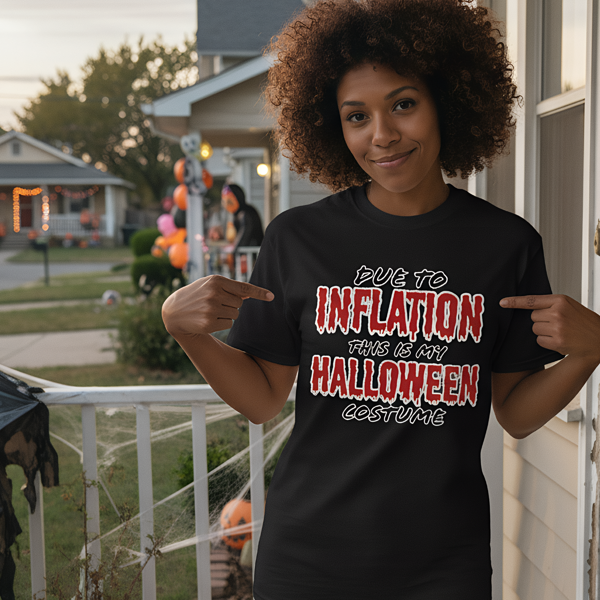 Inflation Halloween Costume t-shirt!