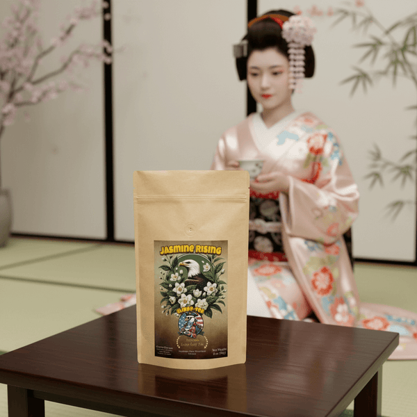 Jasmine Rising 4Liber-Tea - Jasmine Green Tea - 4LibertyShop.com