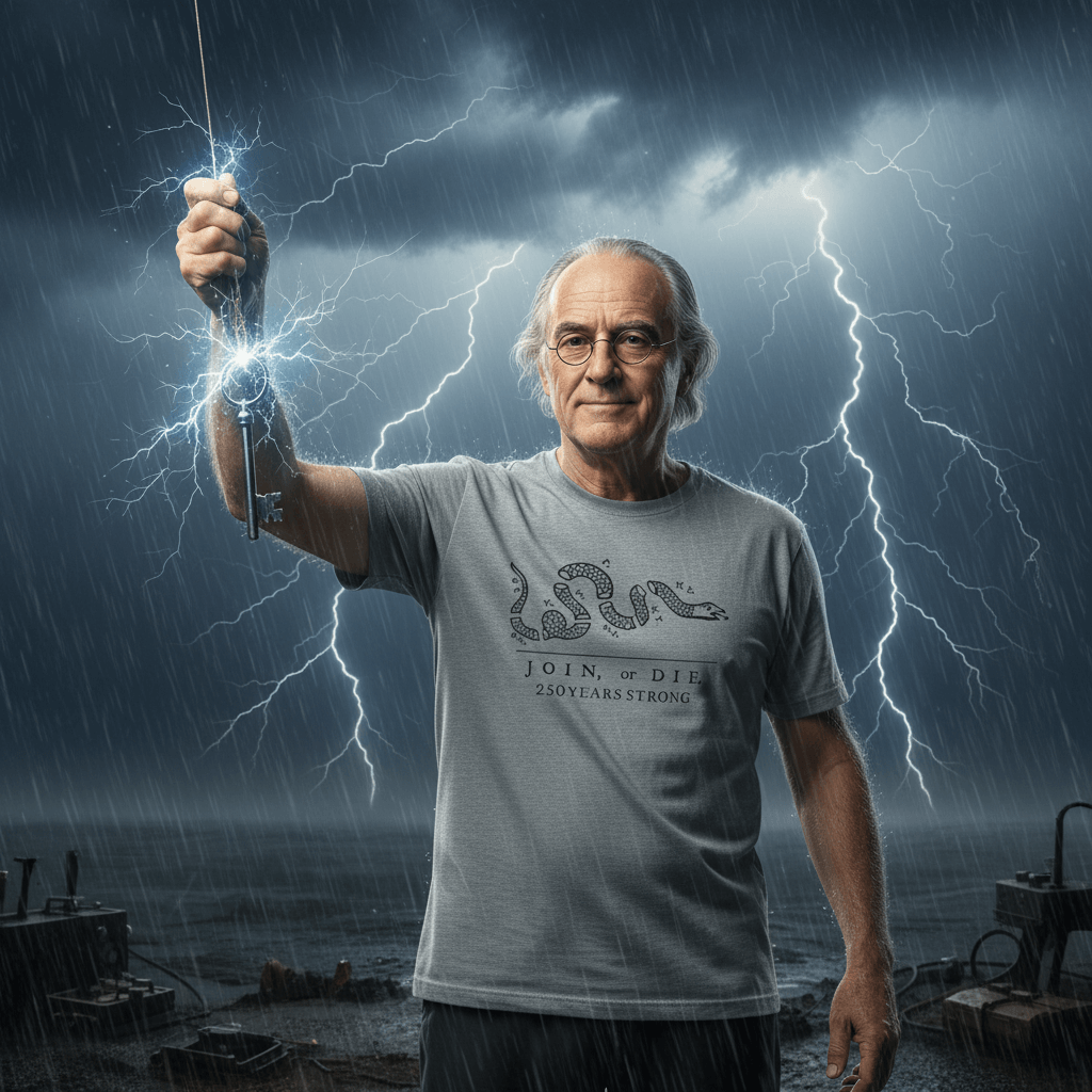 Join or Die Snake: 250 Years Strong T-Shirt - 4LibertyShop.com