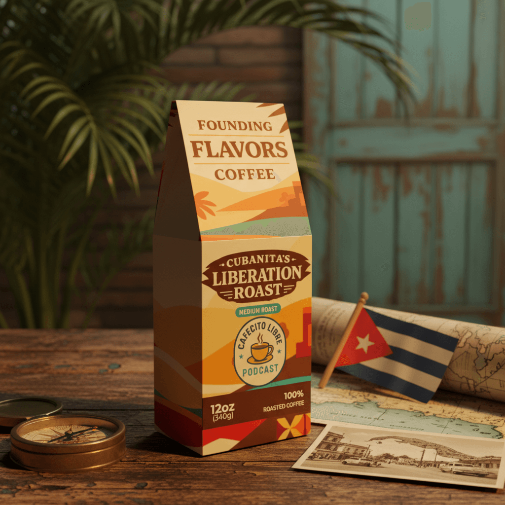 Cubanita's Liberation Roast - Founding Flavors Coffee - 4LibertyShop.com