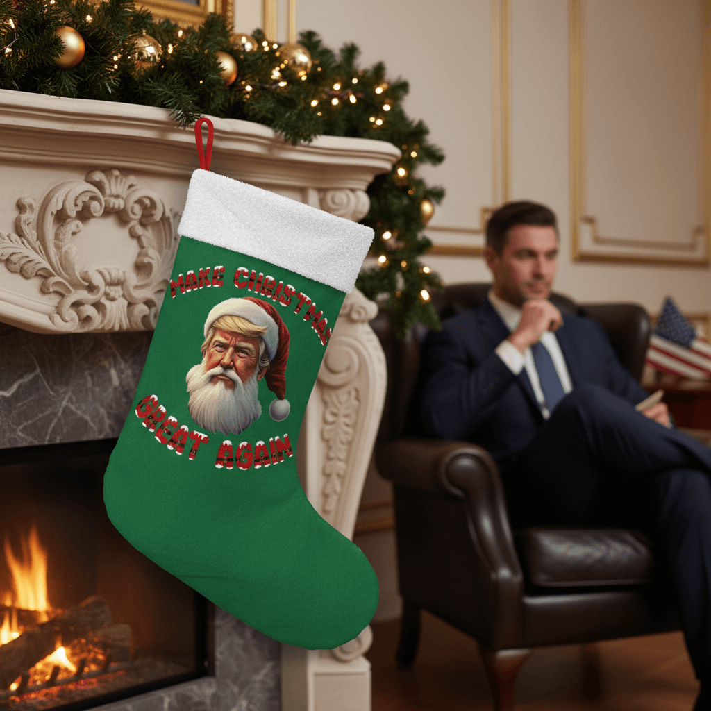 Make Christmas Great Again Stocking - 4LibertyShop.com