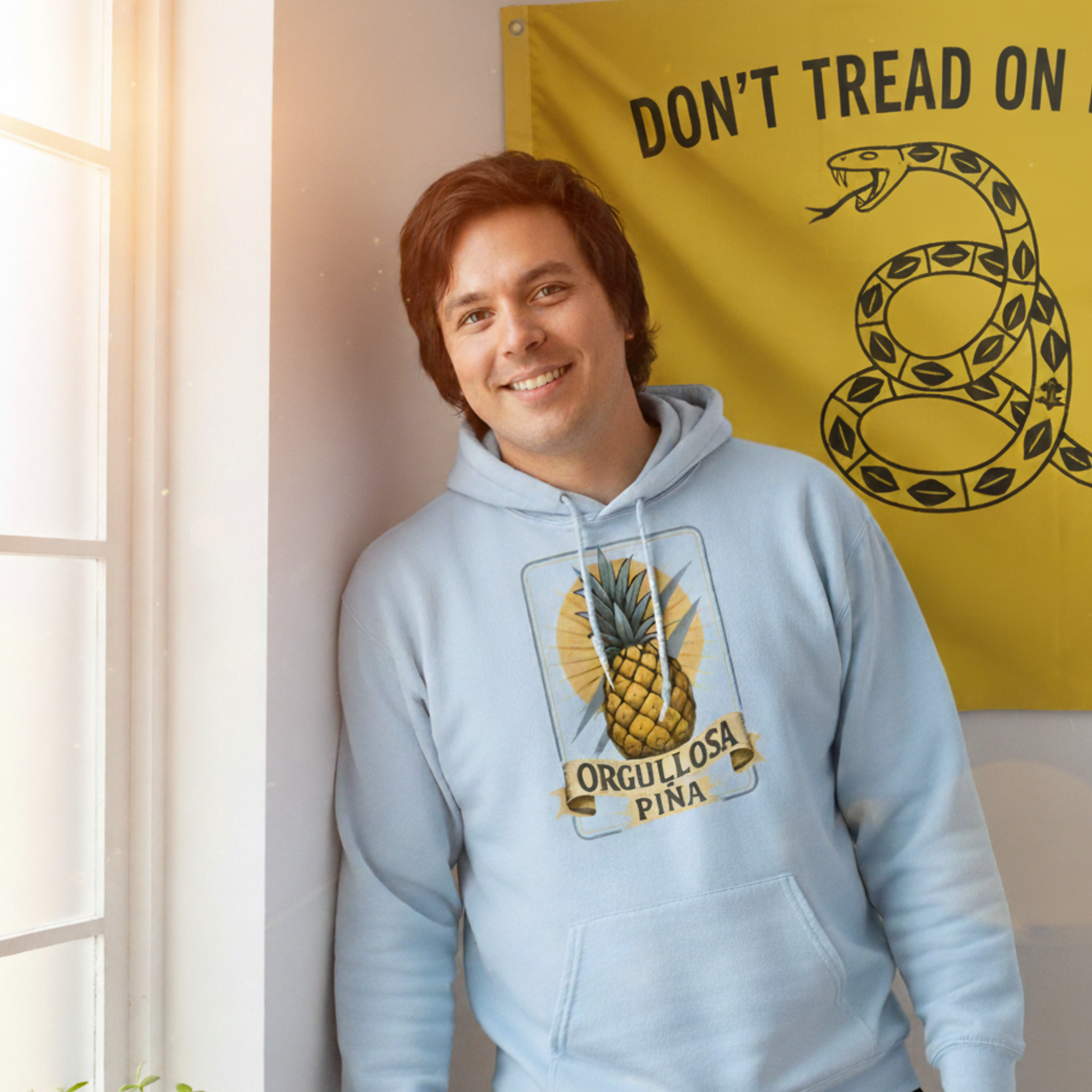 Orgullosa Piña (Proud Pineapple) Hoodie –  Argentine Pride