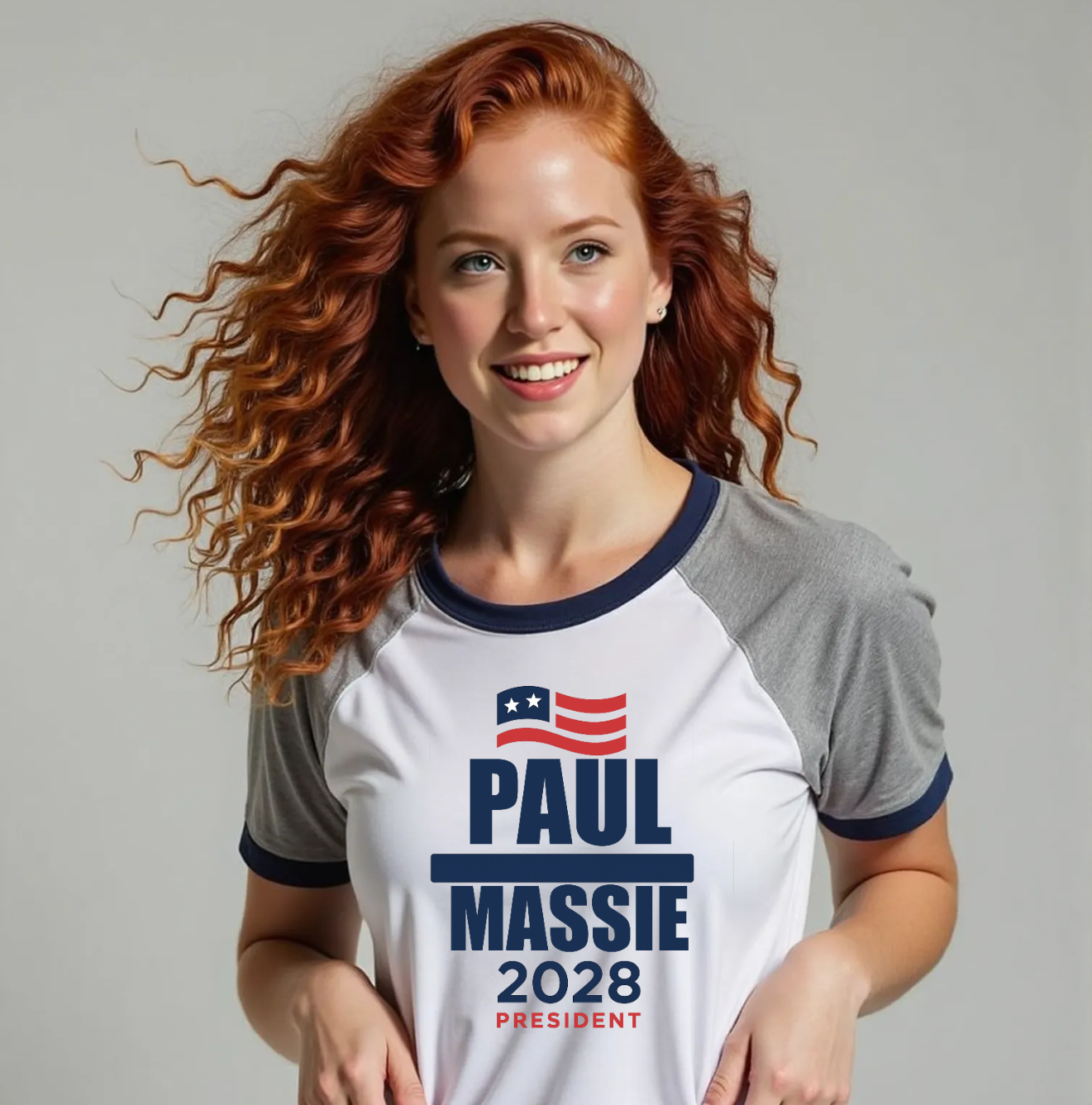 Rand Paul/Thomas Massie For President 2028 Ringer T-shirt
