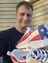 Men's Star-Spangled Sneaks: Show Off Your Patriotism - 4LibertyShop.com