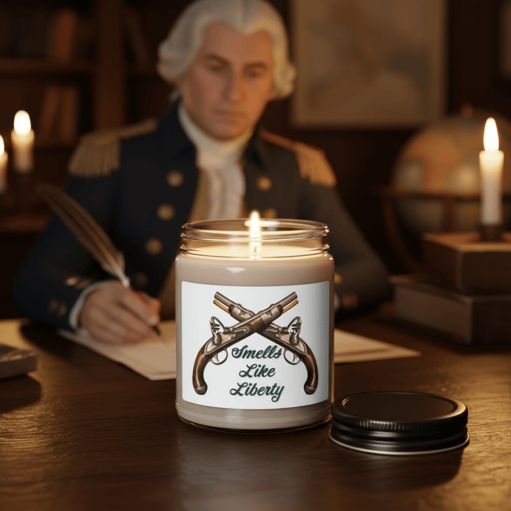 Smells Like Liberty Flintlock Scented Soy Candle, 9oz - 4LibertyShop.com