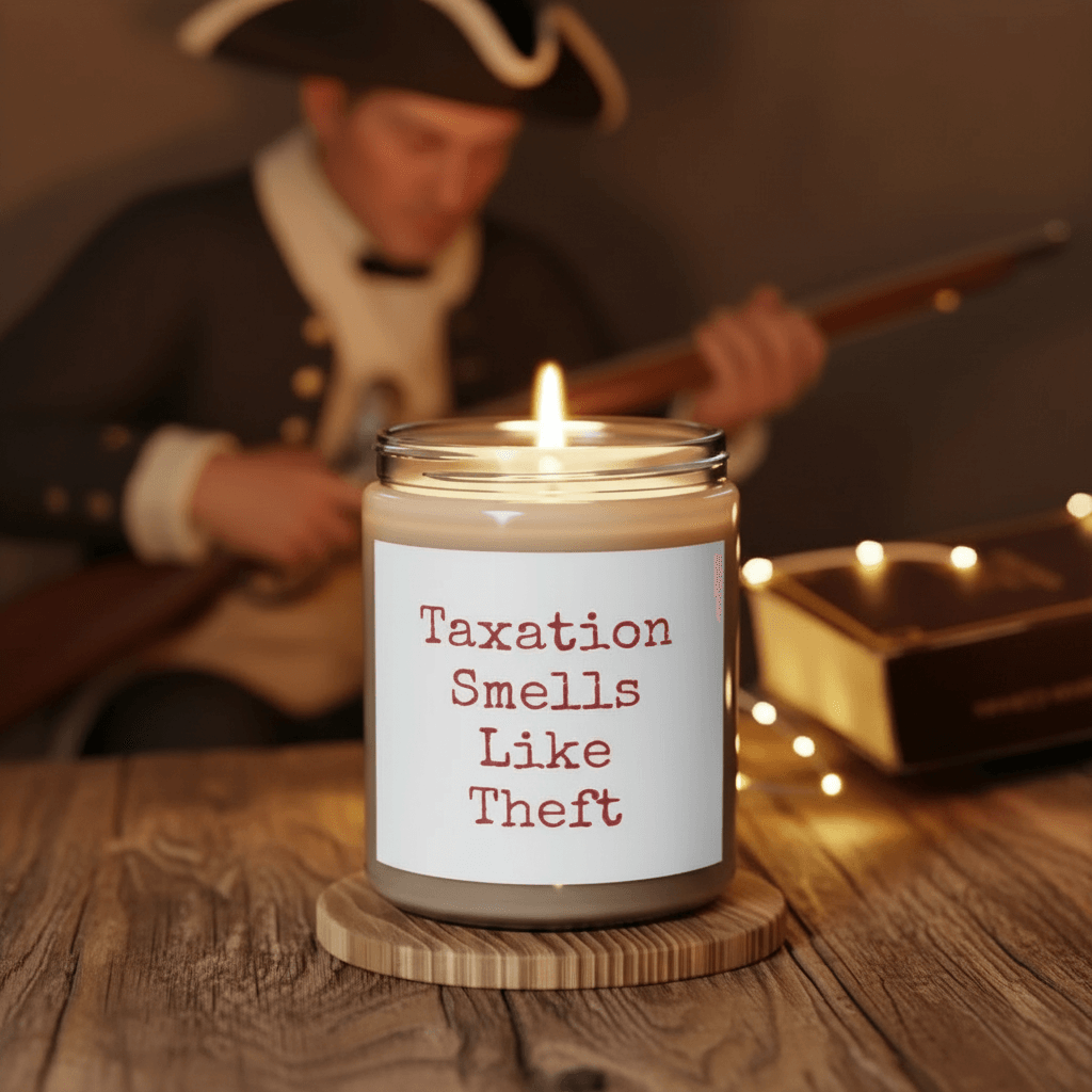Taxation Smells Like Theft Scented Candle, 9oz - 4LibertyShop.com