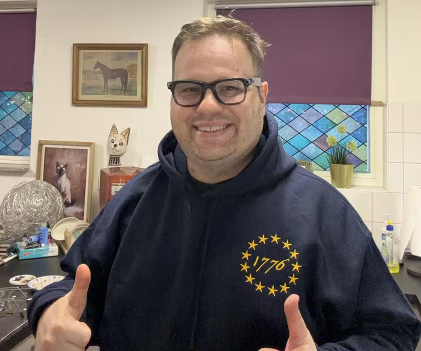 Spirit of 1776 – Stars of Liberty Embroidered Hoodie