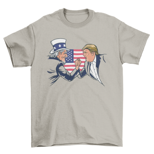 Uncle Sam and Trump T-shirt