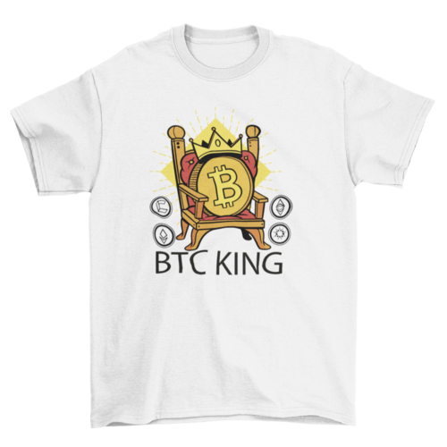 Bitcoin King t-shirt