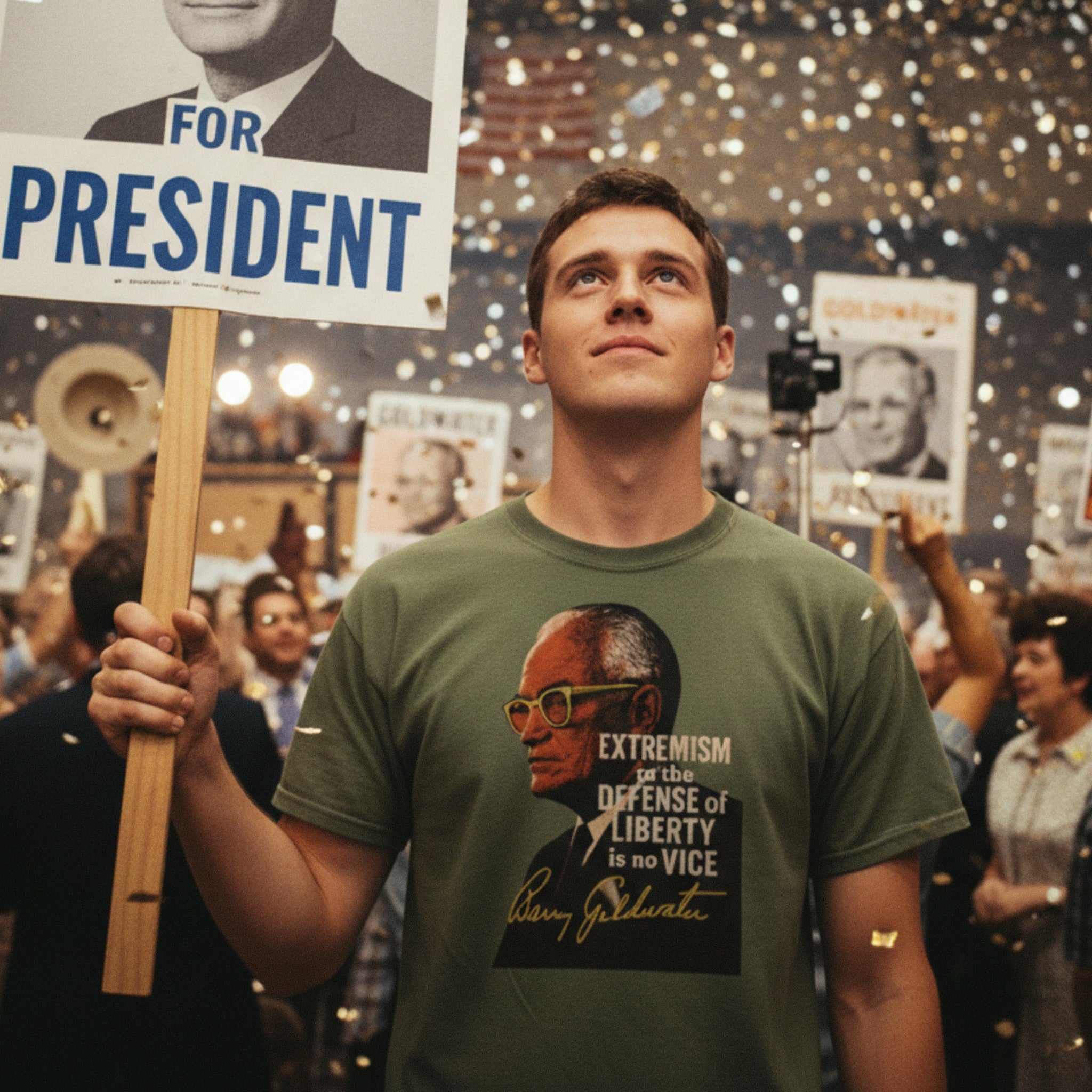 Barry Goldwater Extremism in the Defense of Liberty Throwback T-Shirt