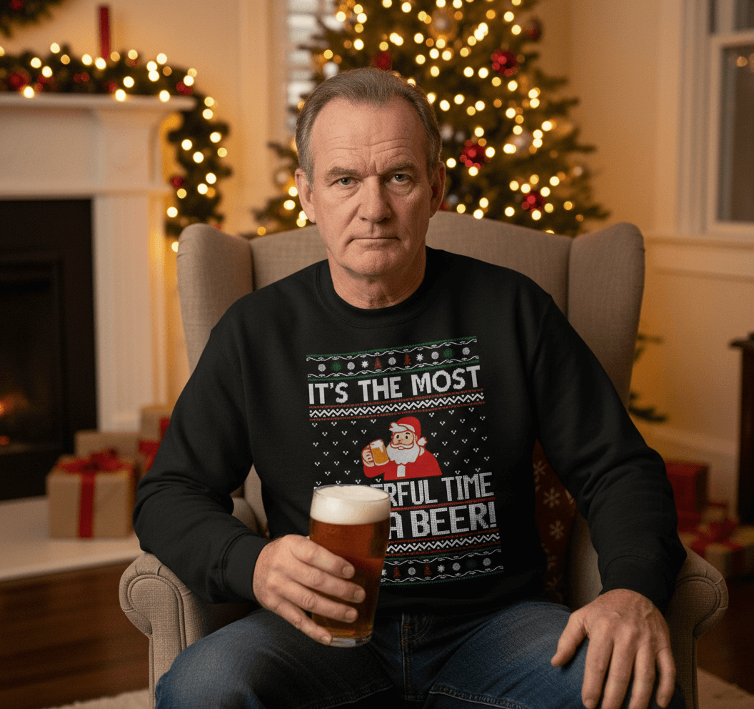 Its The Most Wonderful Time For A Beer Sweatshirt - 4LibertyShop.com