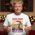 Christmas Trump Santa Claus Tee - 4LibertyShop.com