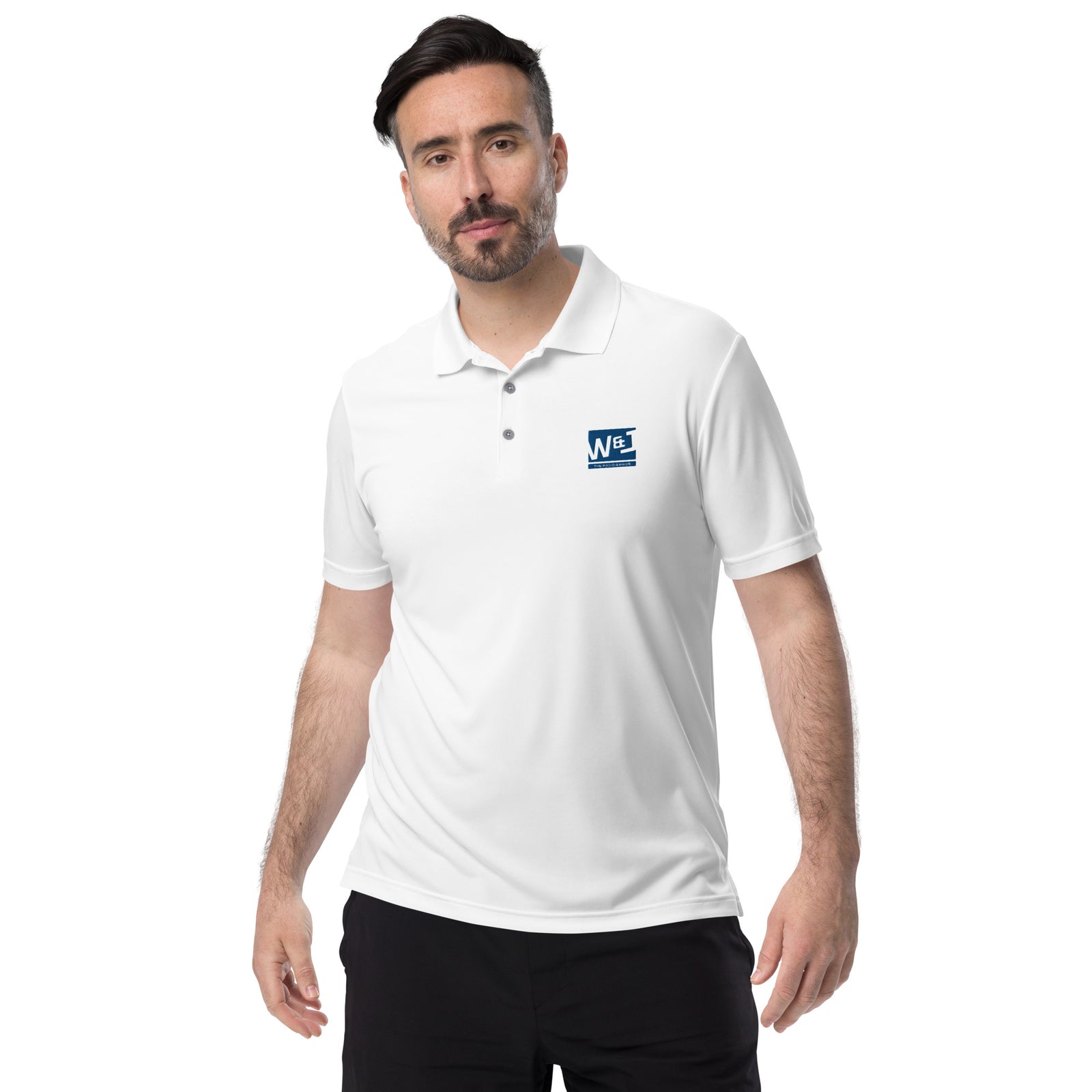 Walton & Johnson adidas premium performance polo shirt