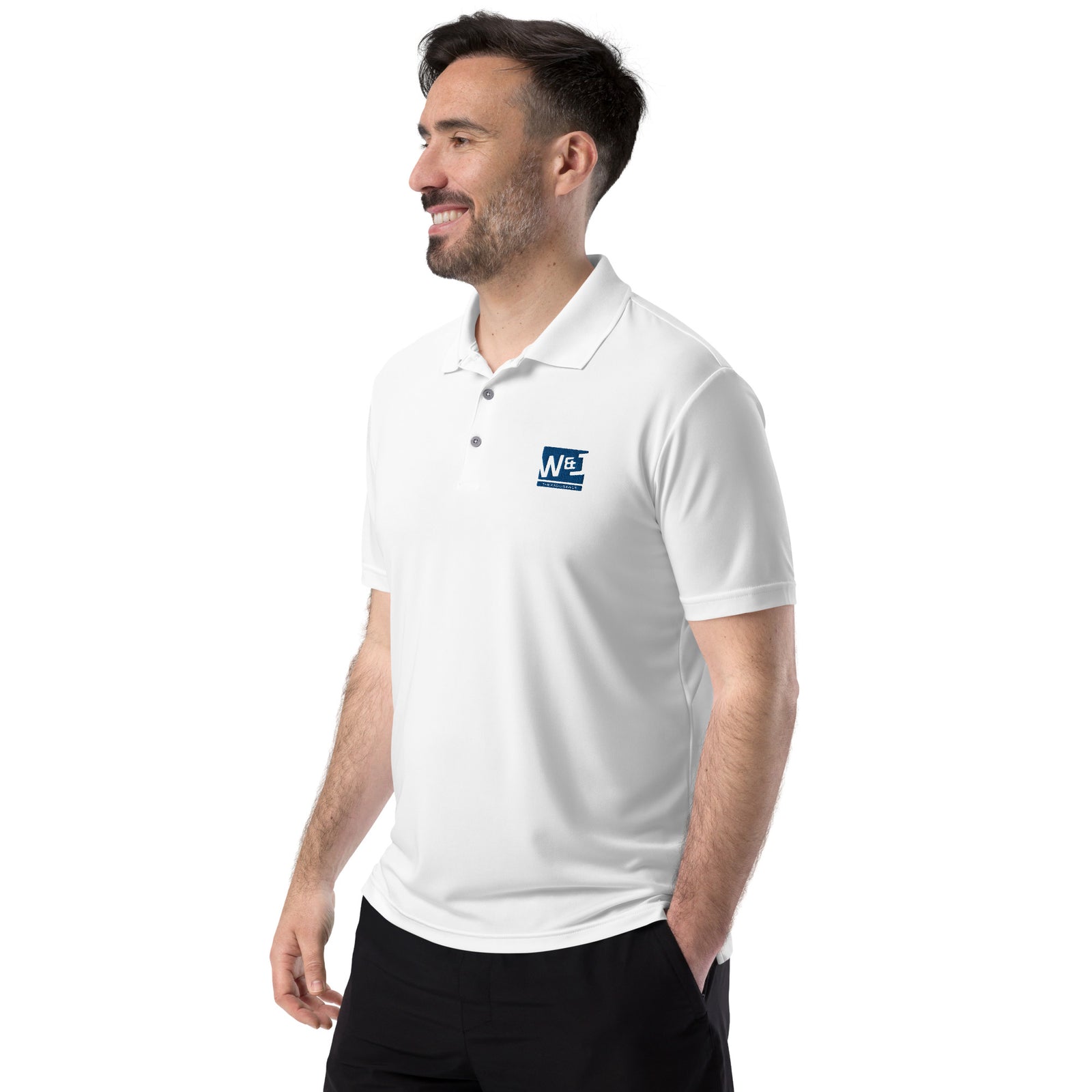 Walton & Johnson adidas premium performance polo shirt