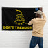 Walton & Johnson - Gadsden Flag Black