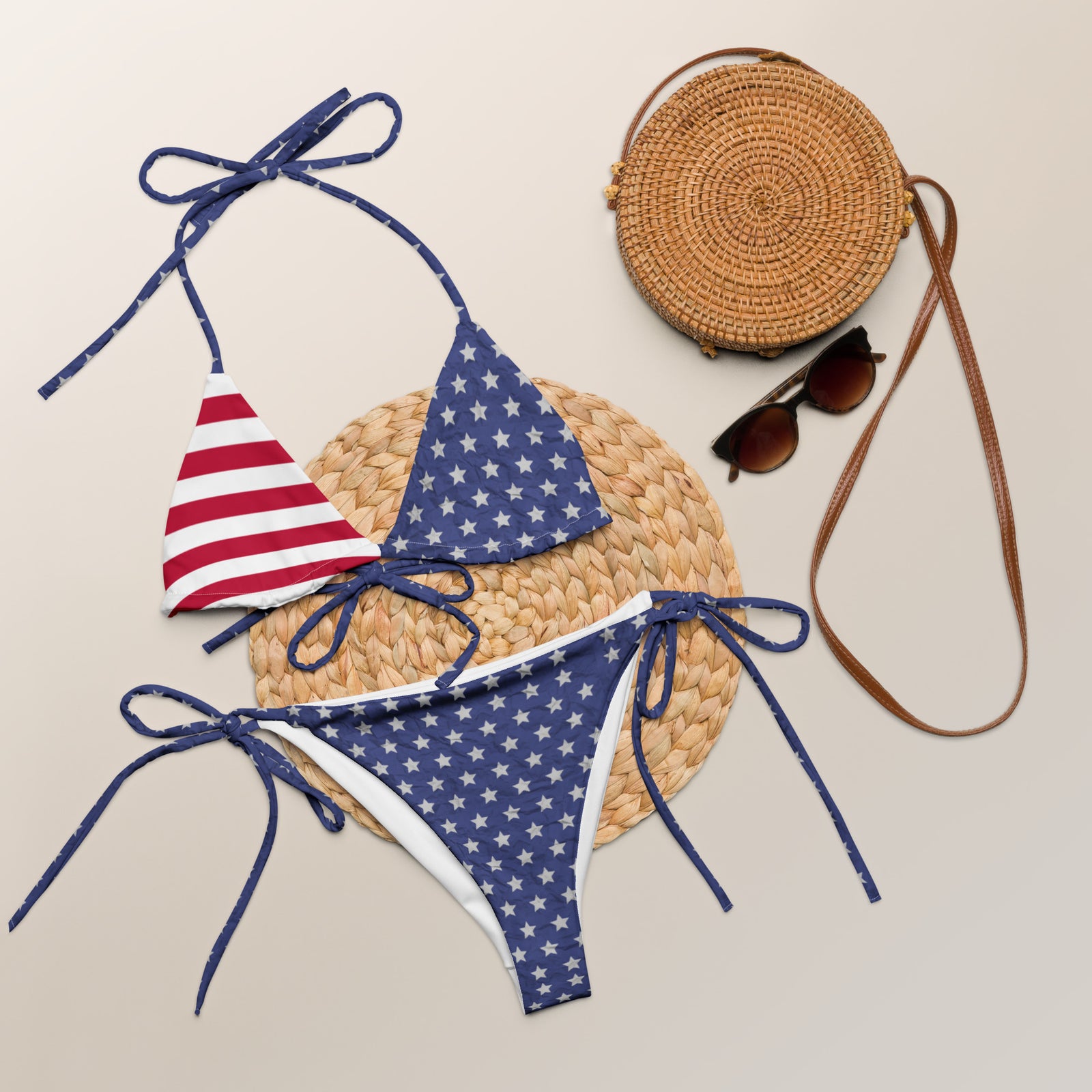 Sweet land of liberty! string bikini