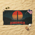 America 1776–2026 Semiquincentennial Beach Towel - 4LibertyShop.com