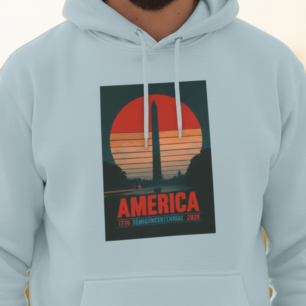 America 1776–2026 Semiquincentennial Hoodie - 4LibertyShop.com