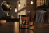 Atomize The Intifada Coffee Mug Mockup - Dramatic Setting