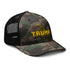 TRUMP Gadsden Snake Camo Trucker Hat – Don’t Tread on MAGA!