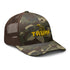 TRUMP Gadsden Snake Camo Trucker Hat – Don’t Tread on MAGA!