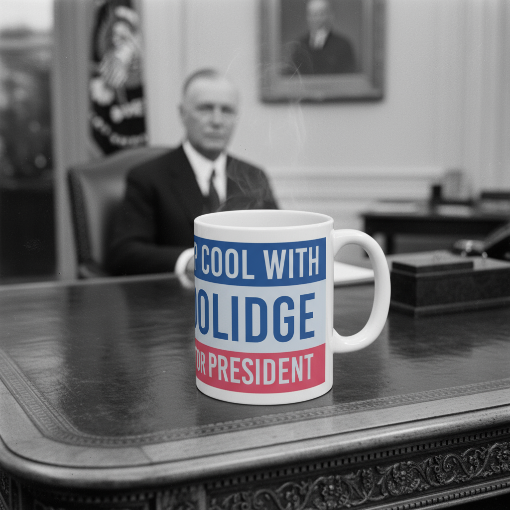 Centered Keep Cool with Coolidge Mug