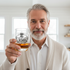 Cheers to 250 Years Whiskey Glass - Close-Up Bright Background