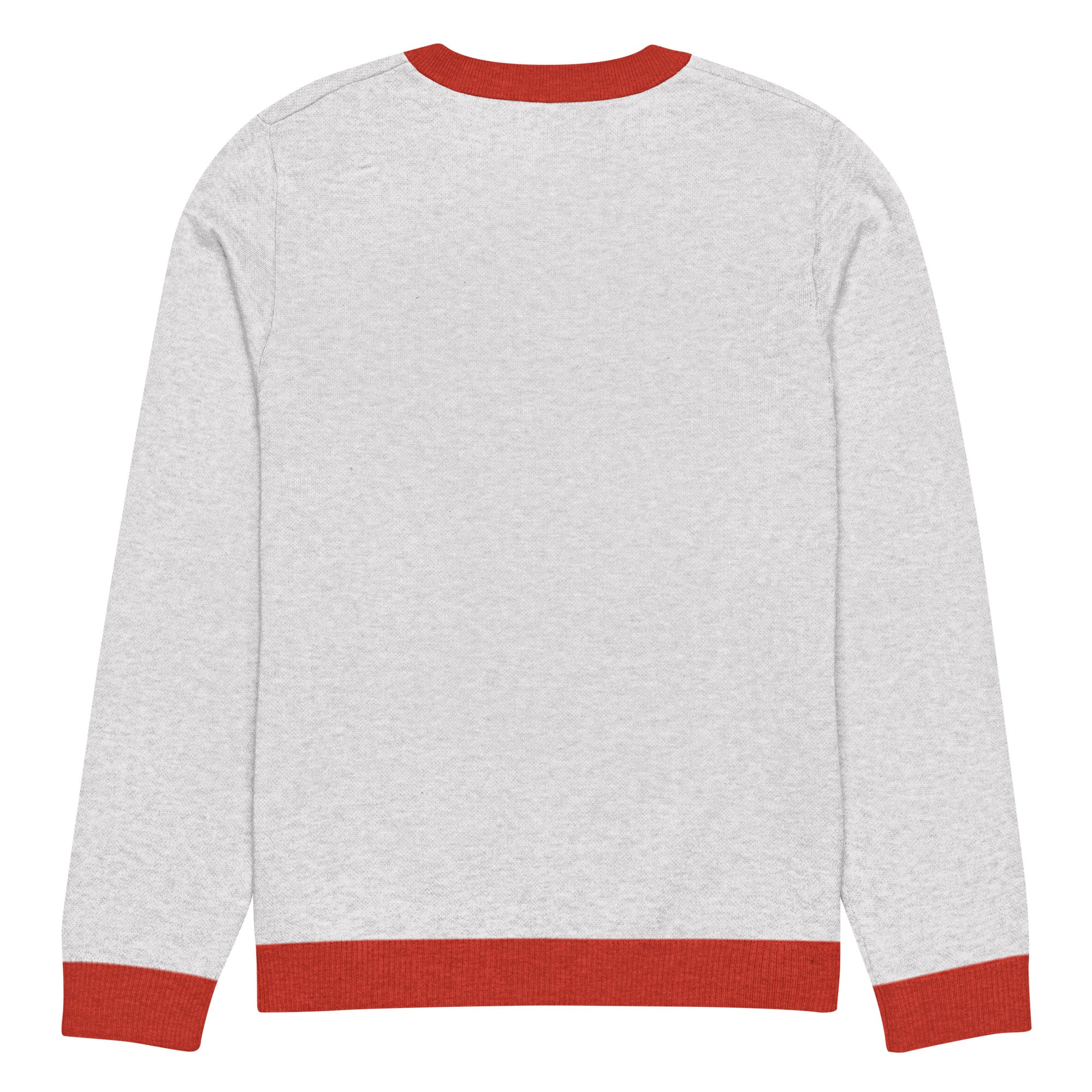 American Flag Since 1776 Knitted crew neck sweater