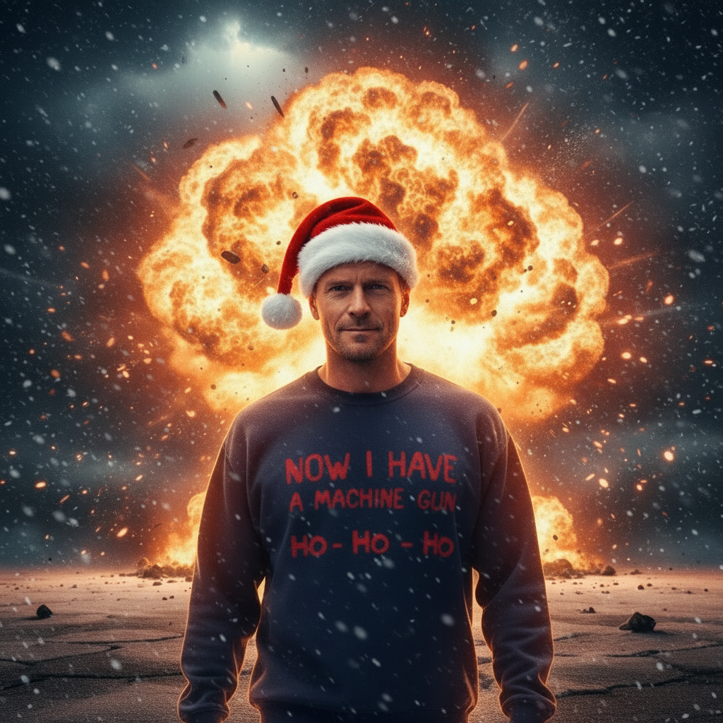 Now I Have a Machine Gun Sweatshirt