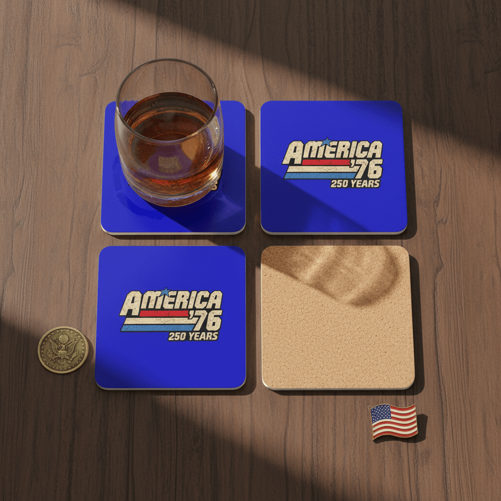 America '76 250 Years Coaster Set - 4LibertyShop.com
