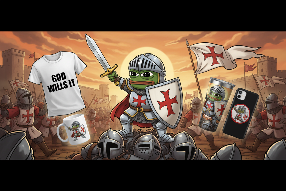 Crusader Pepe Collection Banner