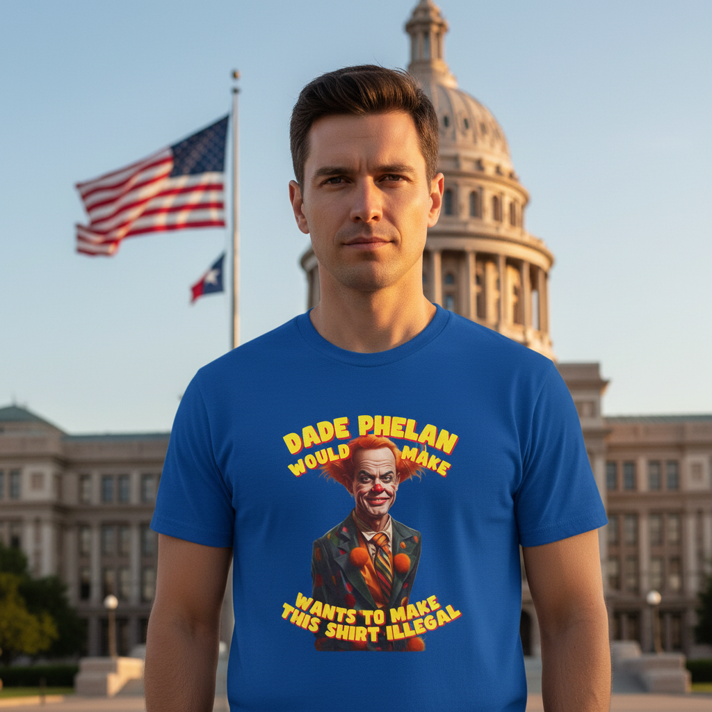 Dade Phelan Would Make This Shirt Illegal Lifestyle Mockup