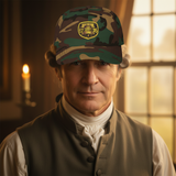 Founding Father Close-Up - 1776 Liberty Bell Cap Focus