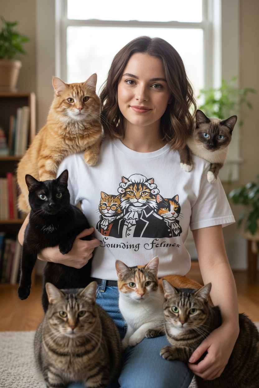 Founding Felines Lifestyle Shot