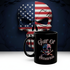 Walton & Johnson: Gulf of America Skull Mug, 11oz and 15oz - 4LibertyShop.com