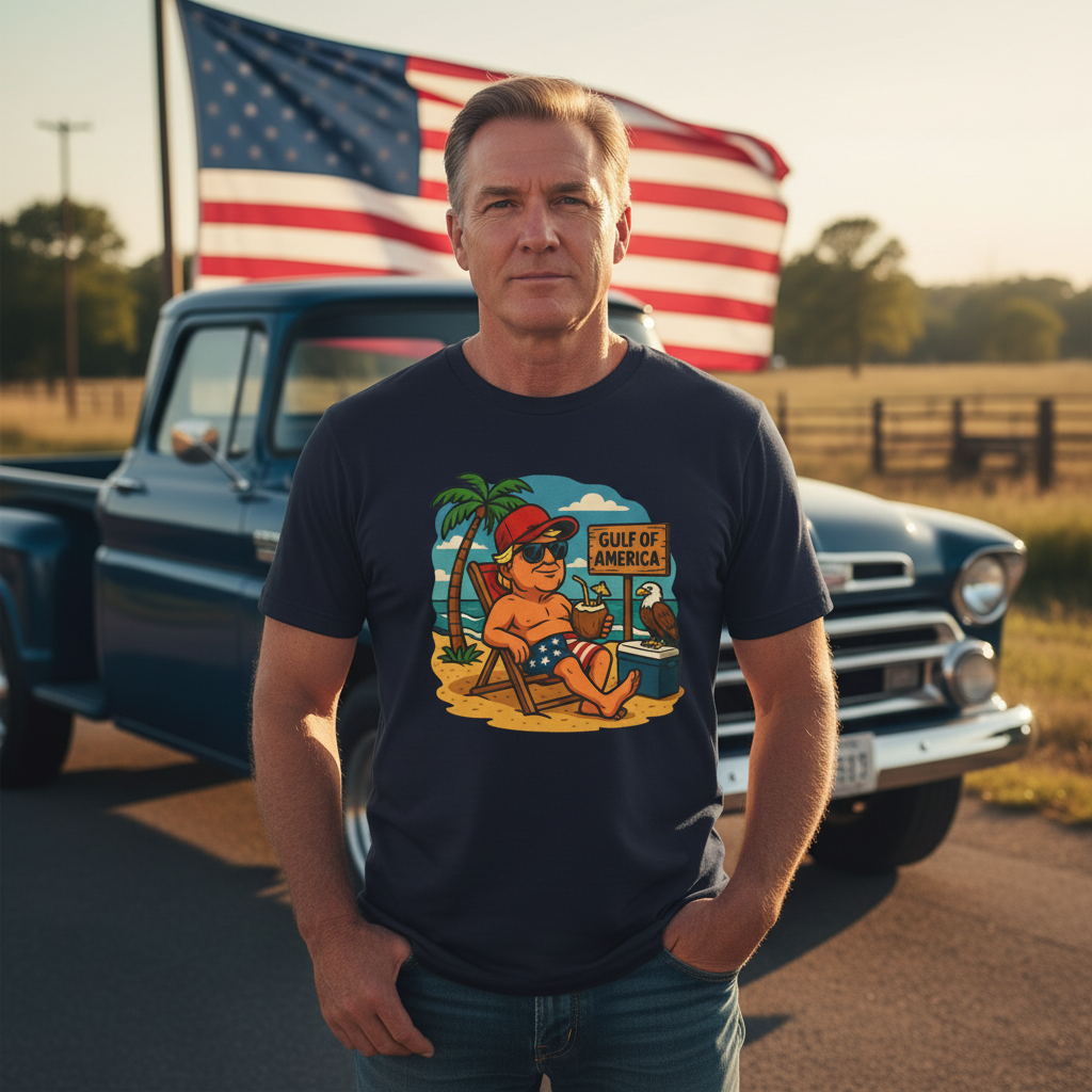 Gulf of America Presidential T-Shirt Rugged Lifestyle