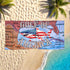 Gulf of America Shark Beach Towel - 4LibertyShop.com