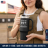 Helen Keller Memorial Gun Range Tumbler Close-Up Mockup