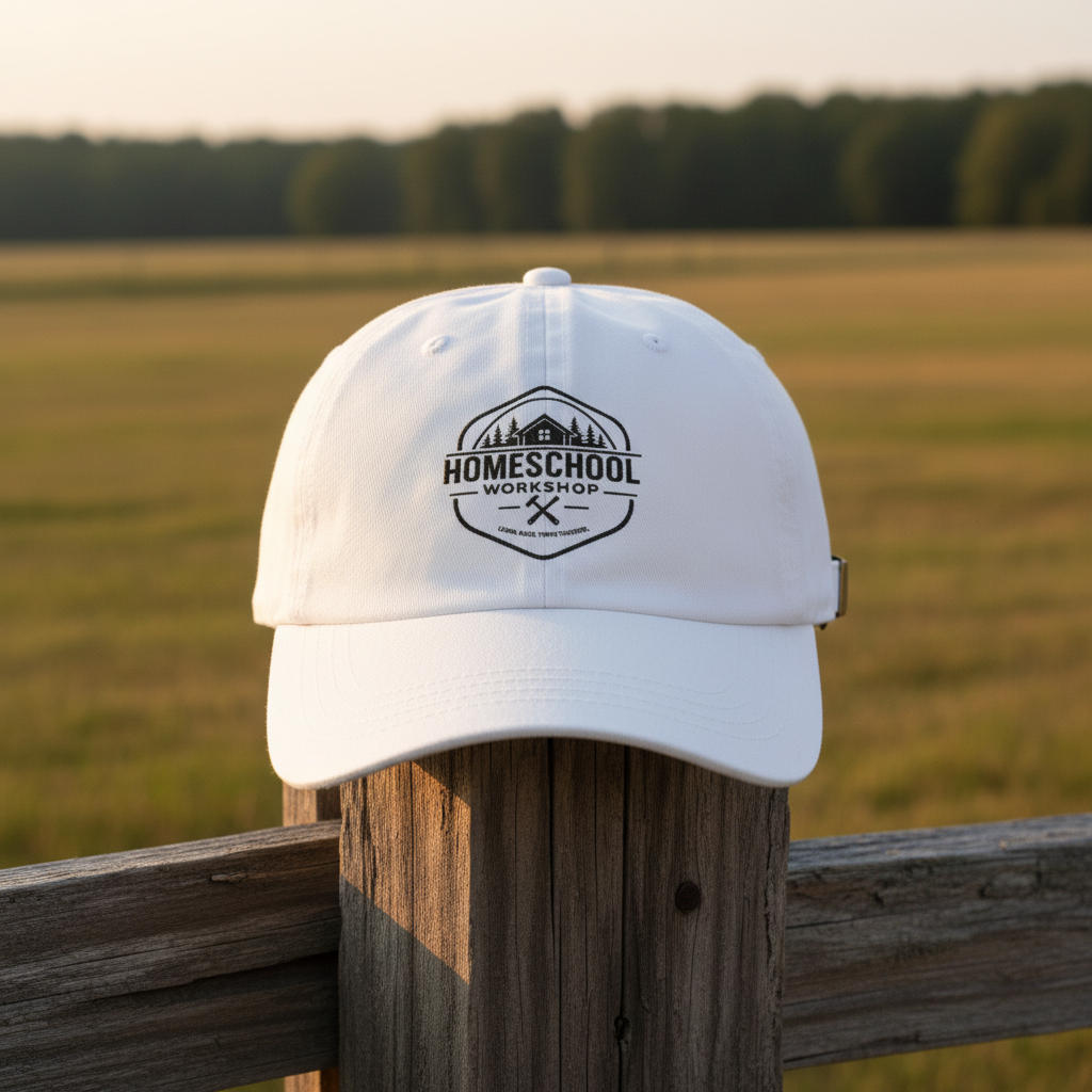Homeschool Workshop Hat — Outdoor Heritage Mockup