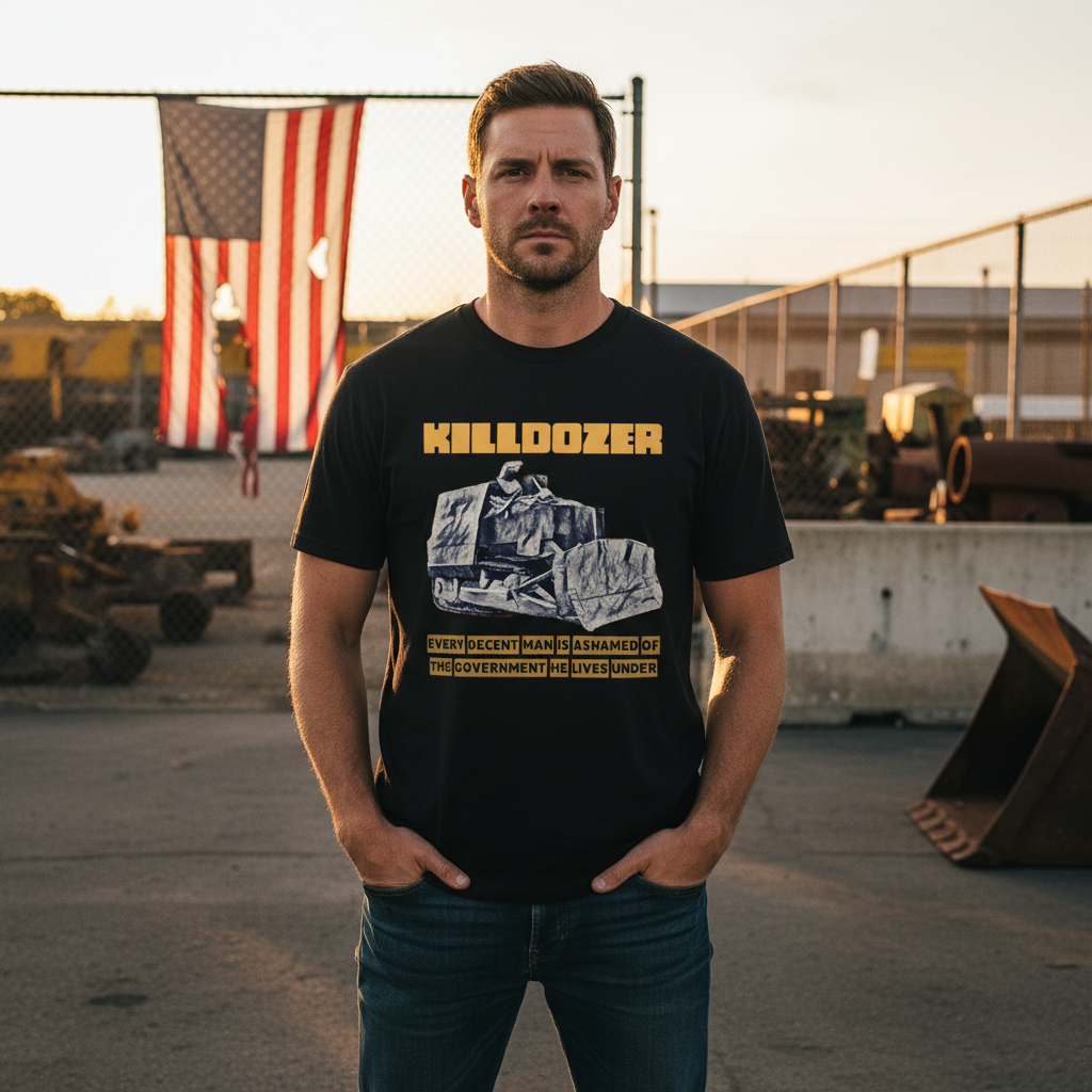 Killdozer T-Shirt Lifestyle Mockup