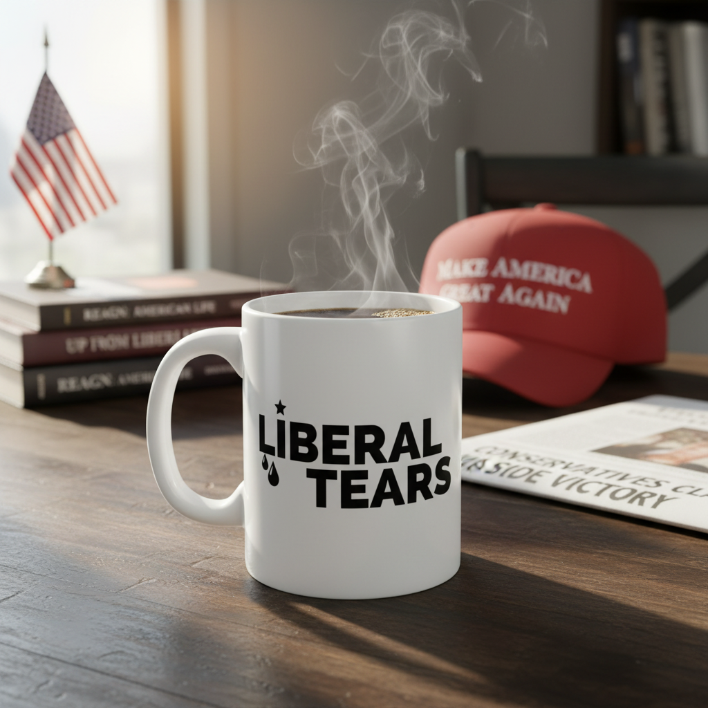 Liberal Tears Mug Lifestyle Mockup